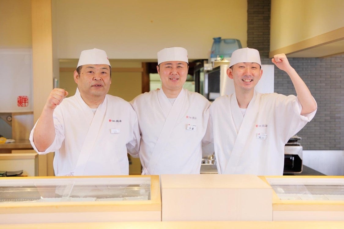 ■寿司職人に機能性ウエアを着用してもらう