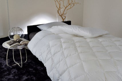 昭和西川「100年羽毛」「50年ムートン」「30年真わた」のビジュアルを 昭和西川「100年羽毛」「50年ムートン」「30年真わた」のビジュアルを