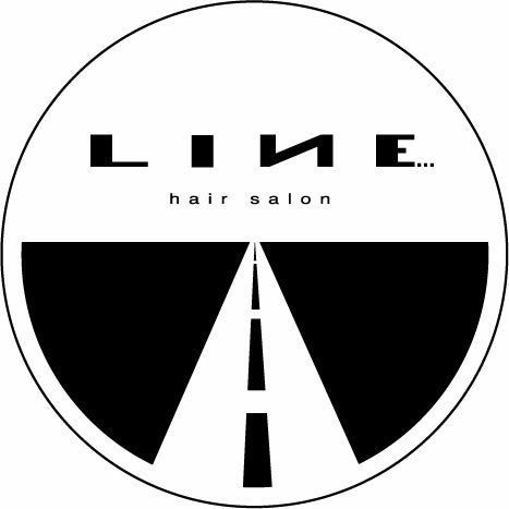 LINE hair salon logo
