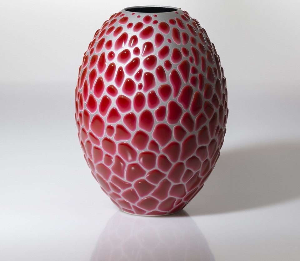 雫　17 x 17 x 22.8 cm