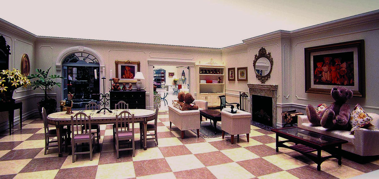 《テディベア・ミュージアム》 倉林進（日本ドールハウス協会）＿画像その4