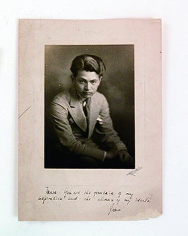 婚約時代に互いに贈ったポートレート