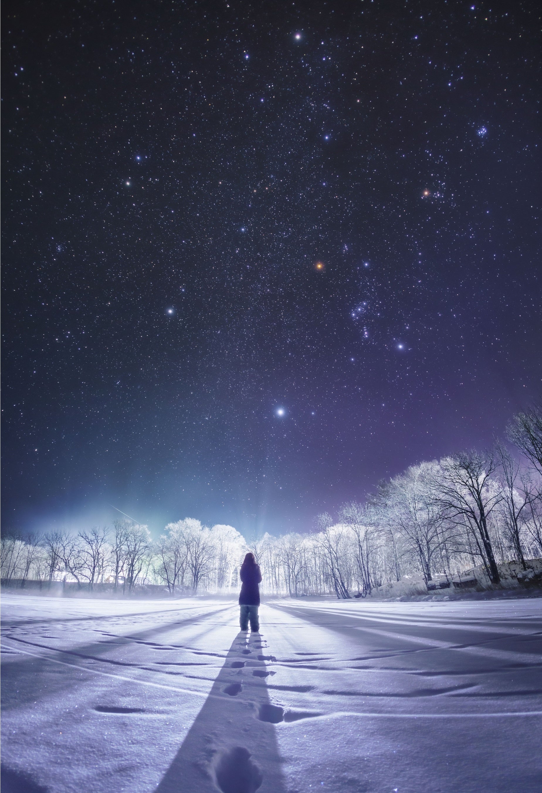 《夜空の宝石たち》北海道　©KAGAYA