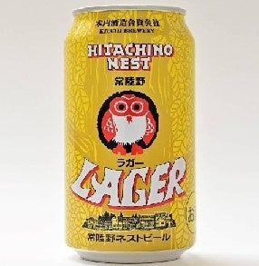 【茨城】常陸野ネストビール／ラガー 1缶（350ml） 501円