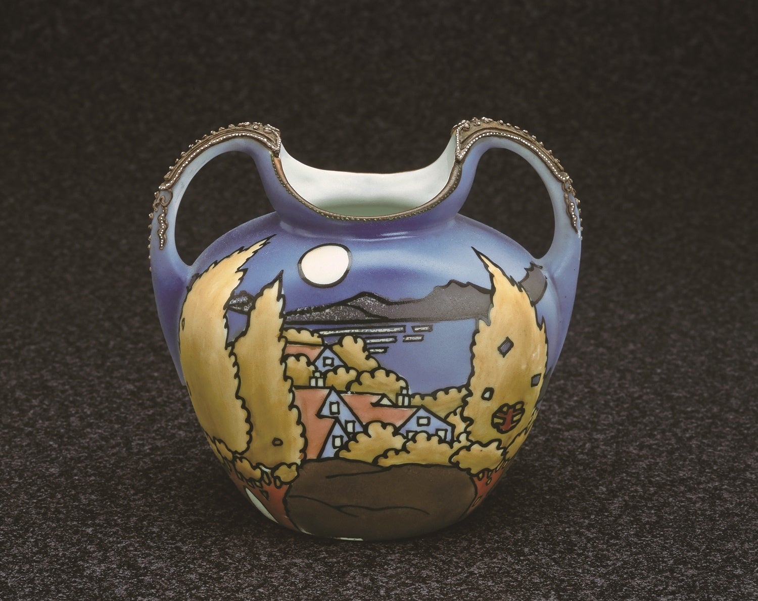 「ヴェルリス(仏)1925~55」 1930年代アールデコ花瓶「ダンサー」 アールデコの花瓶、シャルル・カトー作、ボッホ・フレール・ケラ
