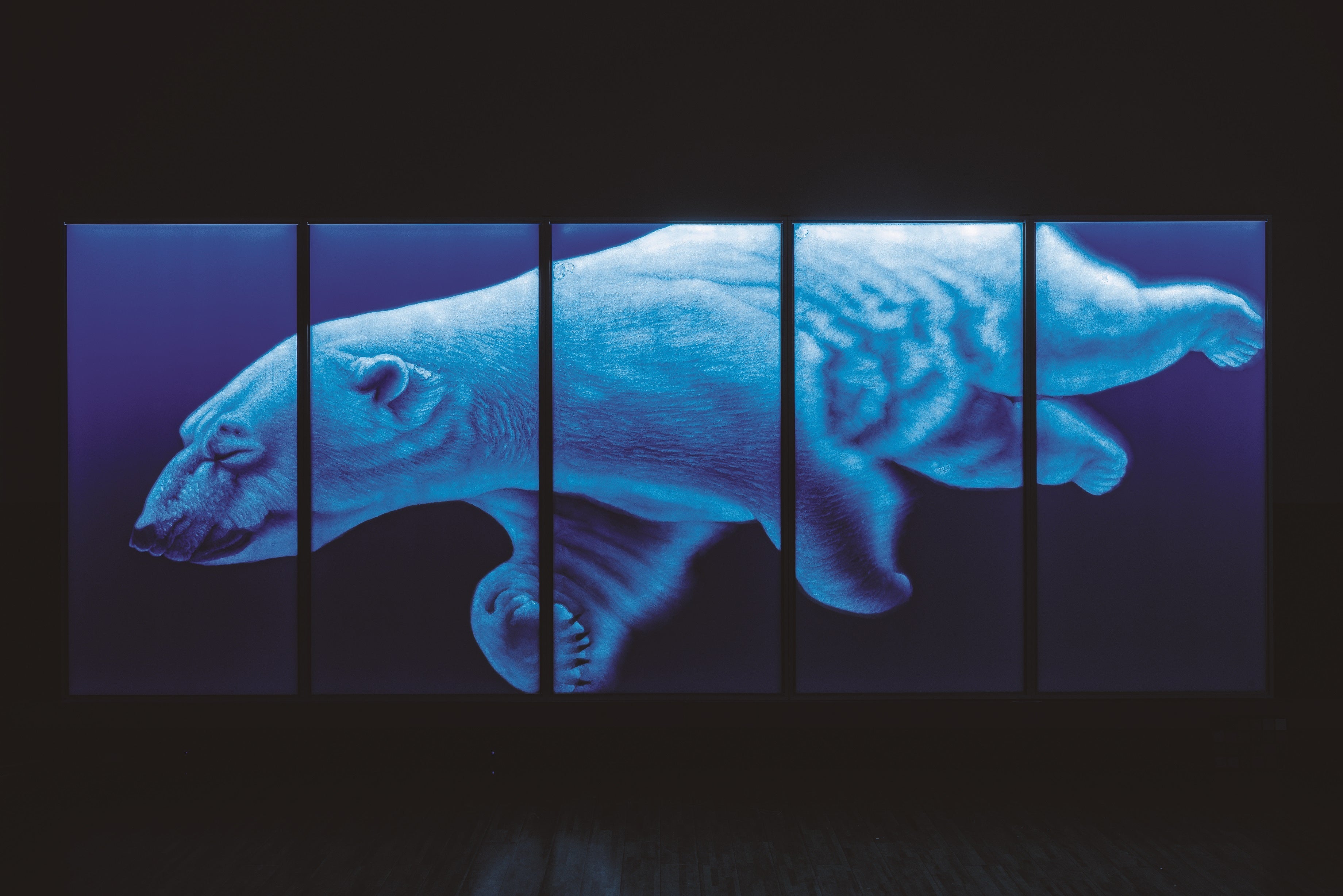 《うたかたの夢》2020年　縦180cm×横450cm　