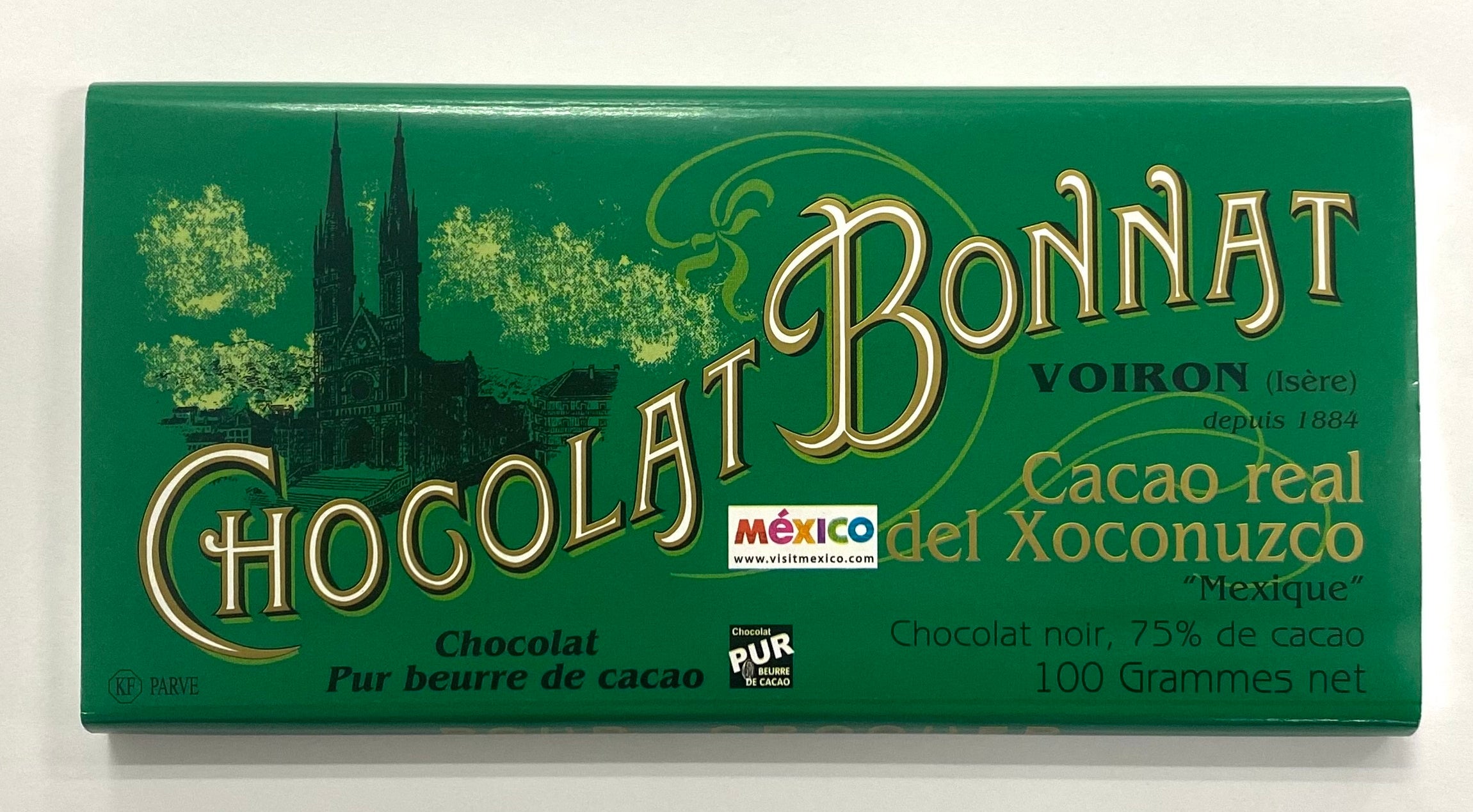 ショコラ ボナ／カカオレアル デル ソコヌスコ （1枚、100g）2,592円