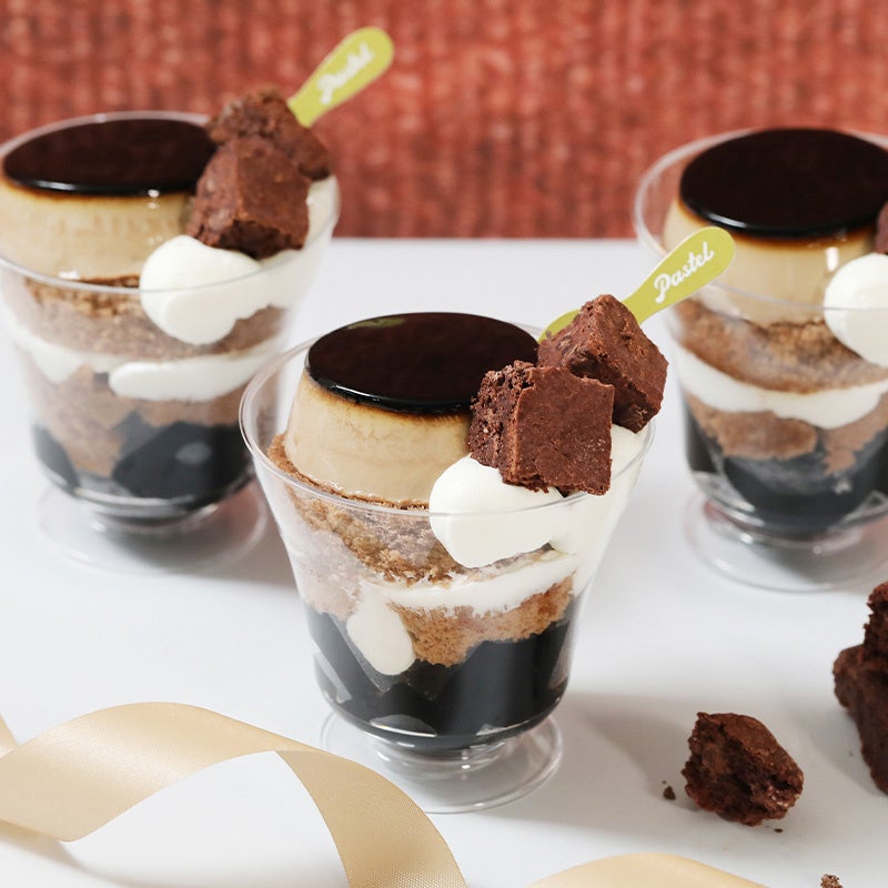 パステル／ ショコラブラウニープリン （1個）540円　2／1（水）～14（火）