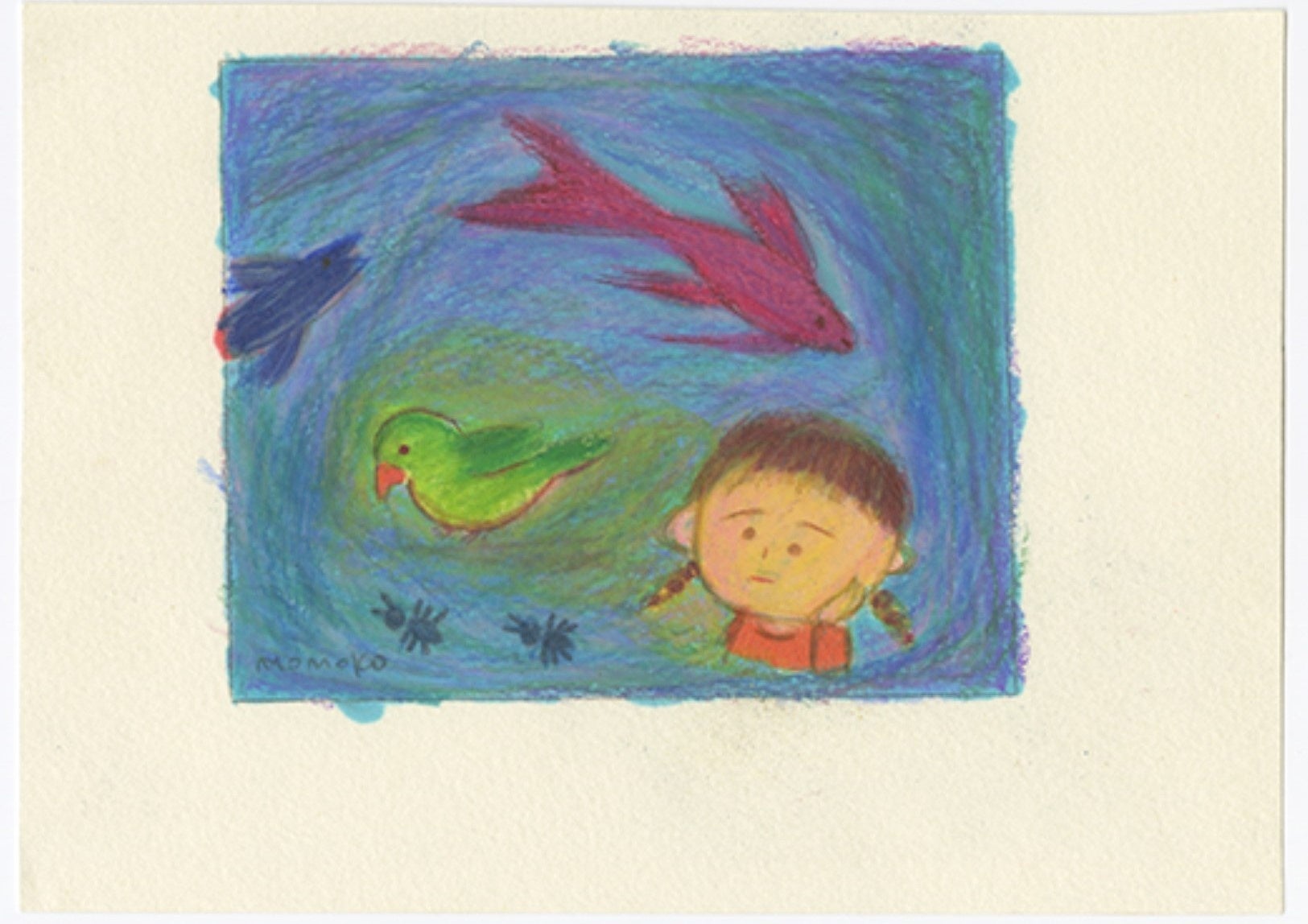 『ももこのいきもの図鑑』最終回  ©さくらももこ 