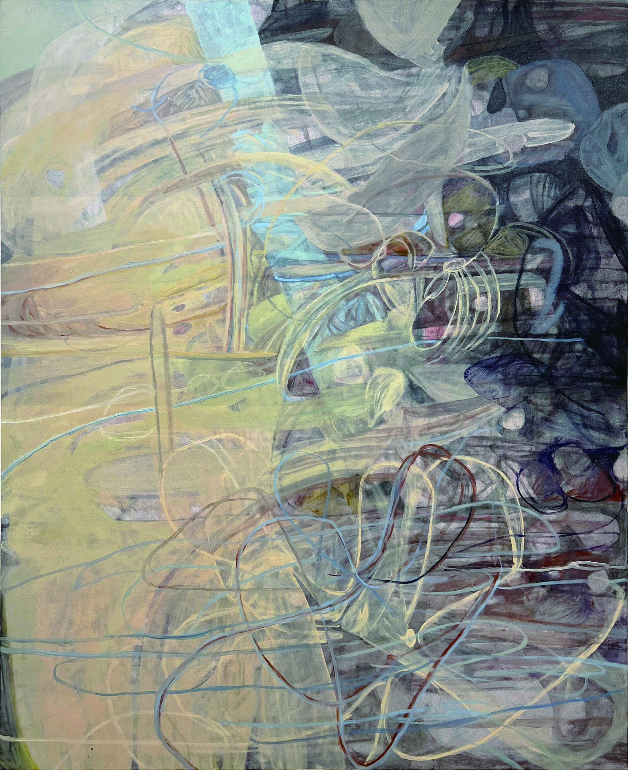 鬼頭正人の抽象画 西武渋谷店】鬼頭健吾キュレーション 「世界分割線」 | 株式会社そごう