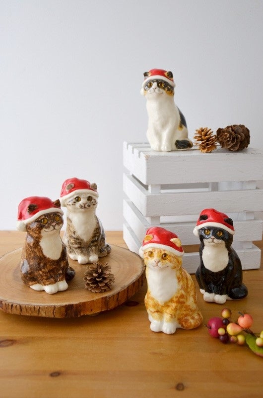英国☆ウィンスタンレイ ケンジントンキャット☆クリスマス
