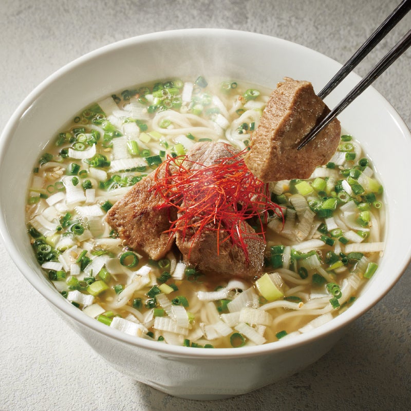 ［仙台市］麵屋政宗／伊達の炙り牛タンネギ塩そば（1折）1,201円