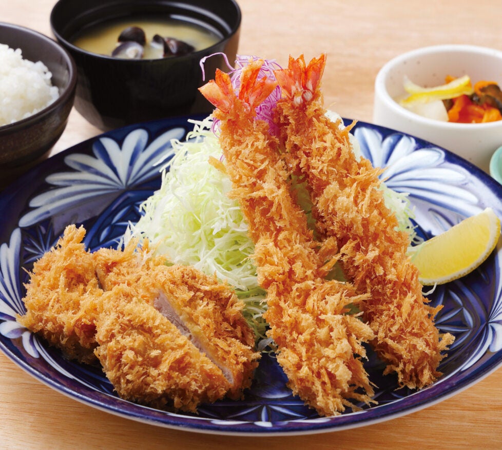 海老ひれかつ定食 1,930円