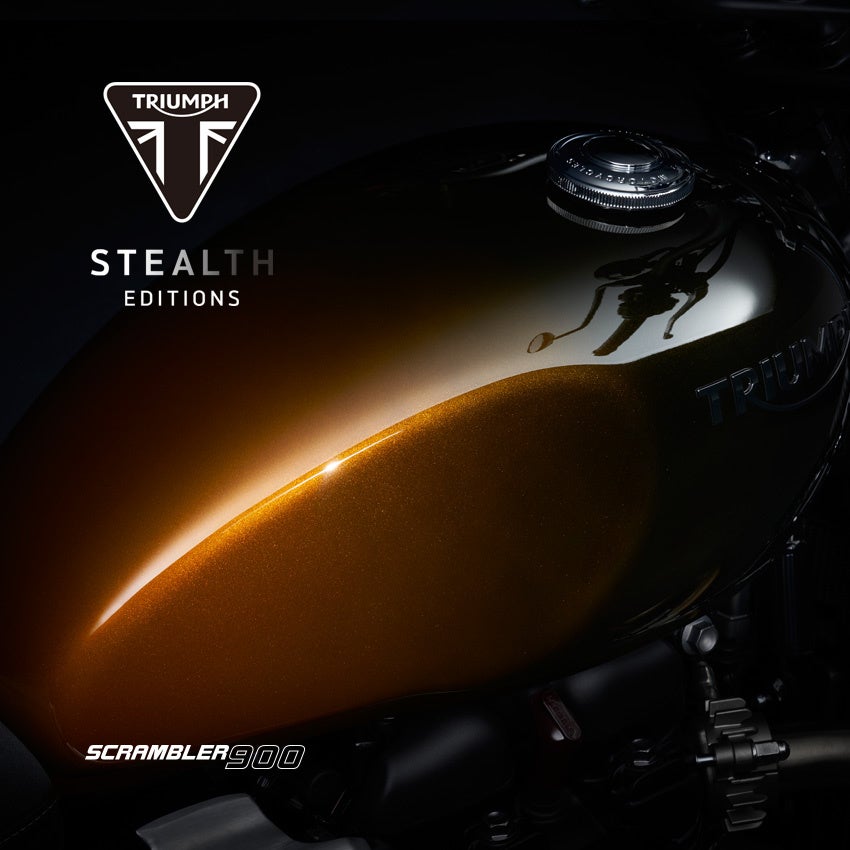 Scrambler 900オレンジ ステルス・エディション