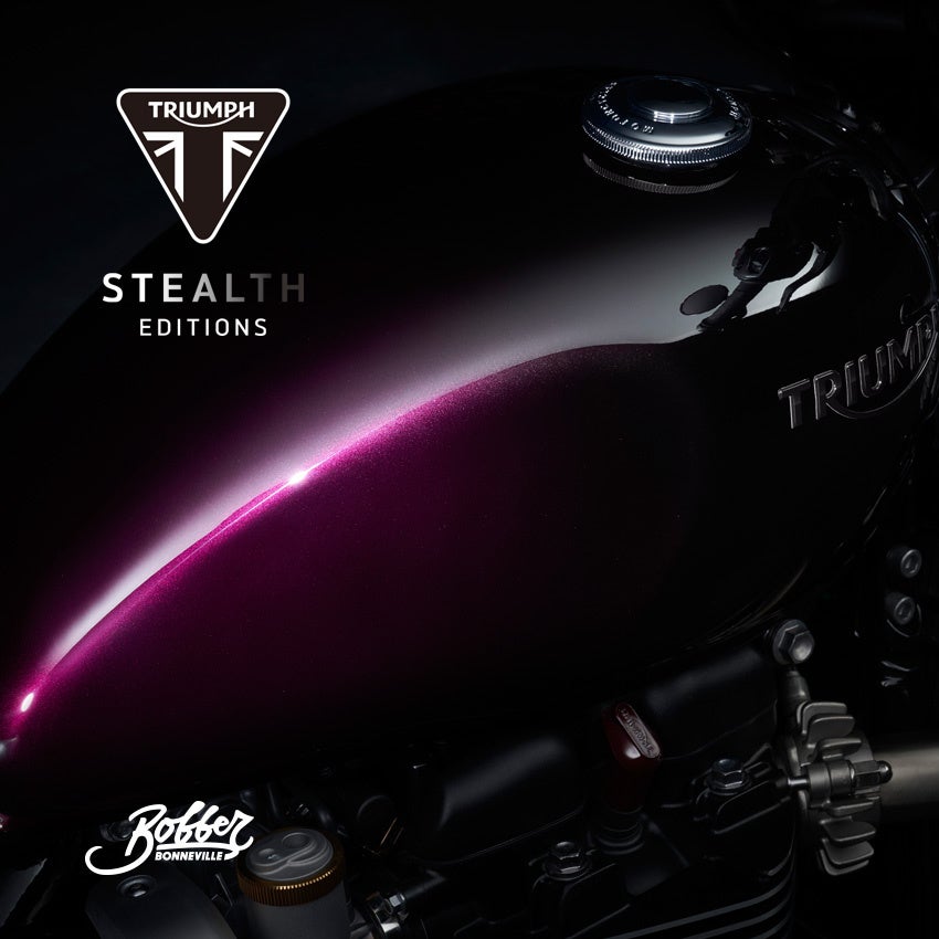 Bonneville Bobber パープル ステルス・エディション