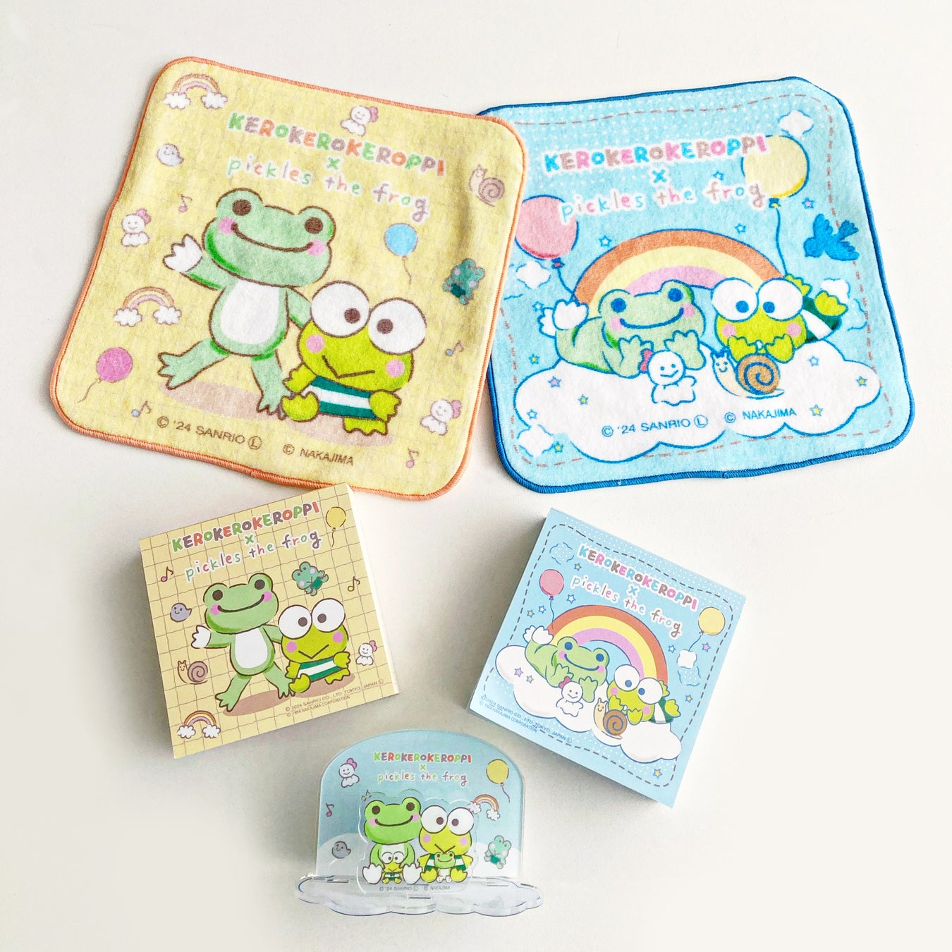 かえるのピクルスとけろけろけろっぴの夢のコラボが実現! かえるのピクルスとけろけろけろっぴの夢のコラボが実現!