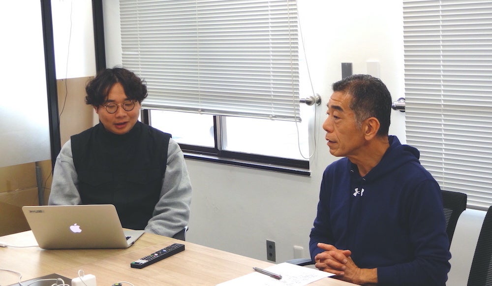 新入社員研修で講演した62歳の杉山は、働いている人のほうが若く見えるので自分も働き続けると語った