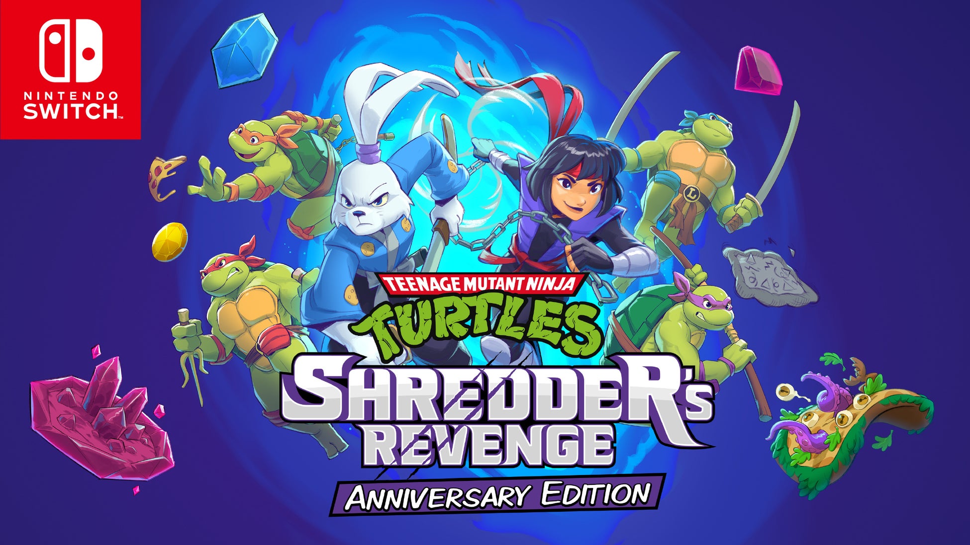 ミュータント タートルズ:シュレッダーの復讐 アニバーサリーエディション、Switch版で2023年11月30日発売!追加コンテンツも収録! ミュータント タートルズ:シュレッダーの復讐 アニバーサリーエディション、Switch版で2023年11月30日発売!追加コンテンツも収録!