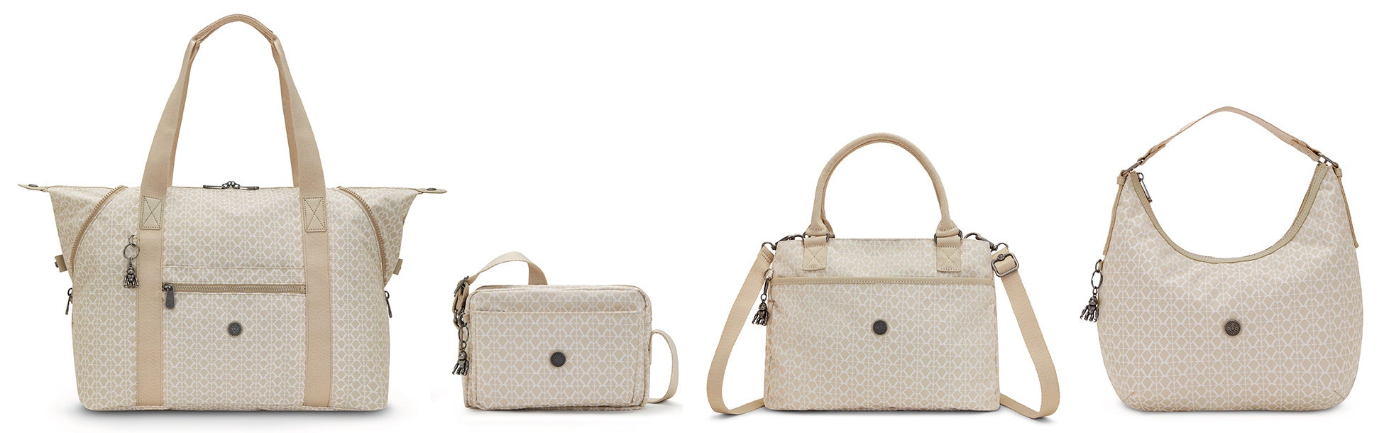 （左から）アートエム18,700円（税込）／アバヌエム15,950円（税込）／カラリサ19,800円（税込）／ガリア17,600円（税込）【カラーはすべてシグネチャーベージュ】