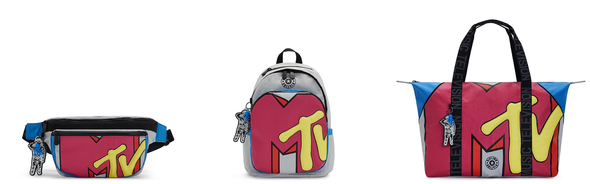 （左から）ヤスミナエックスエル（オーバーサイズドエムティブィ）16,500円（税込）  ／ デリア（オーバーサイズドエムティブィ）23,100円（税込） ／ アートエム（オーバーサイズドエムティブィ） 25,300円（税込）