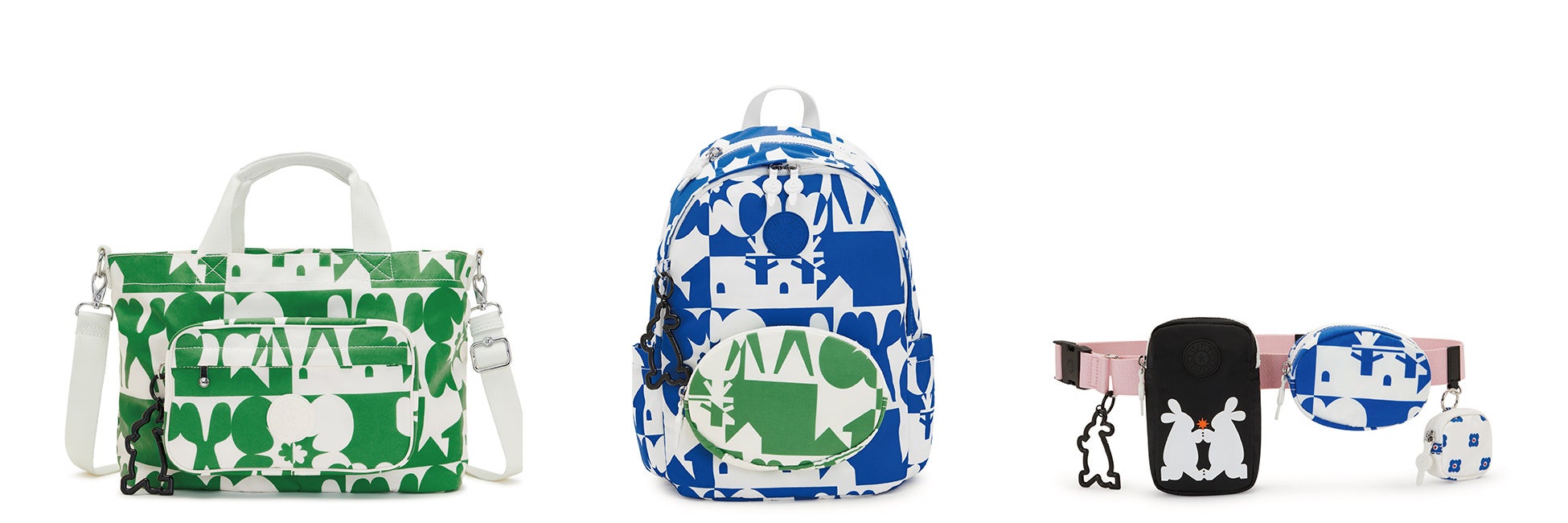 【新品未使用】キプリング Kipling ミルダ（ミンジュマルチプリント） 新品未使用】キプリング Kipling ミルダ（ミンジュマルチ