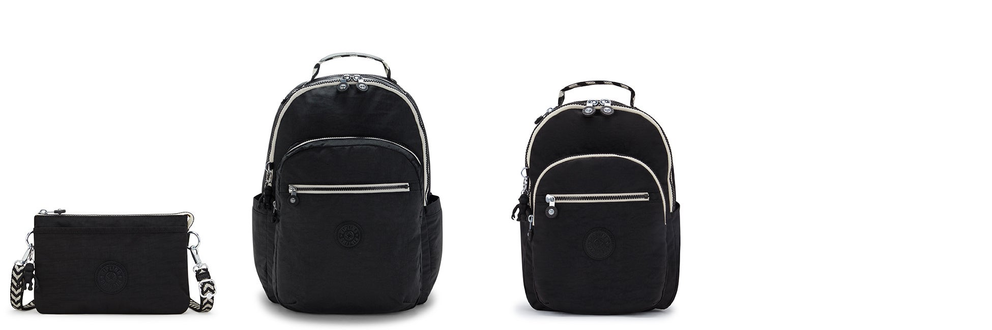 （左から）リリ11,550円／ソウル22,000円／ソウルエス19,690円【カラー名はすべてブラックシェブロン】※すべて税込価格