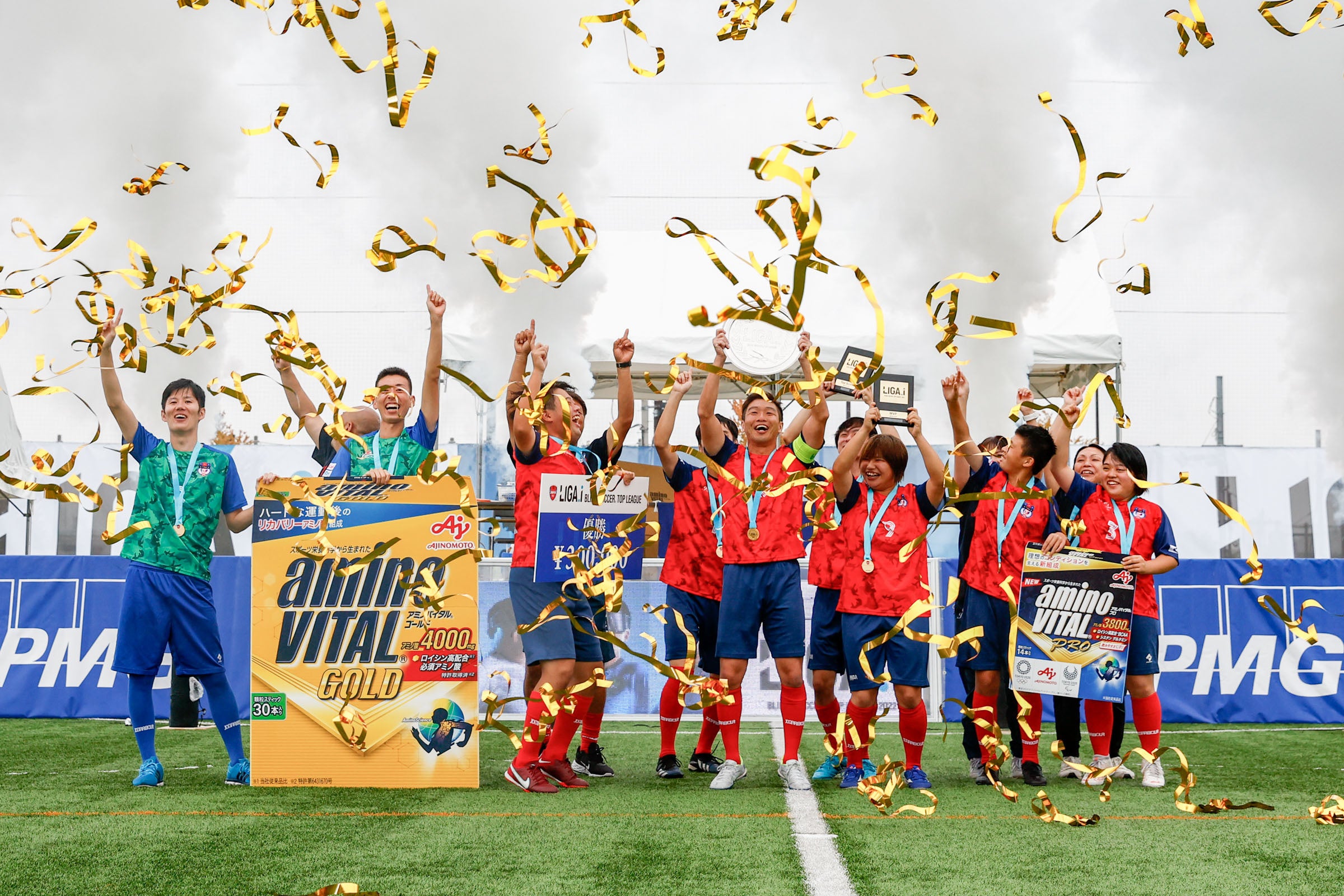 優勝した「埼玉T.Wings」🄫H.Wanibe／JBFA