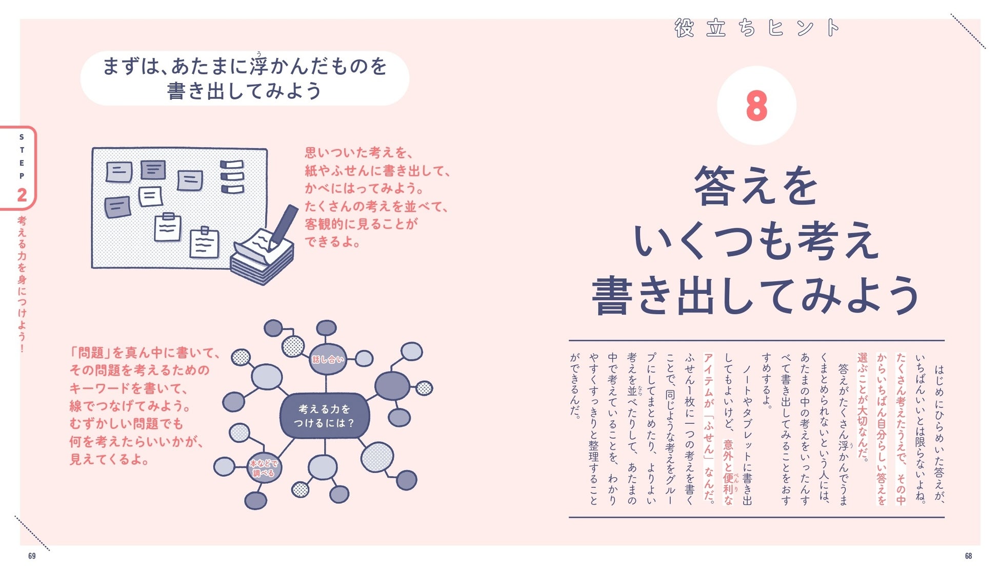 自分のあたまで考えること　3月24日発売　中面イメージ