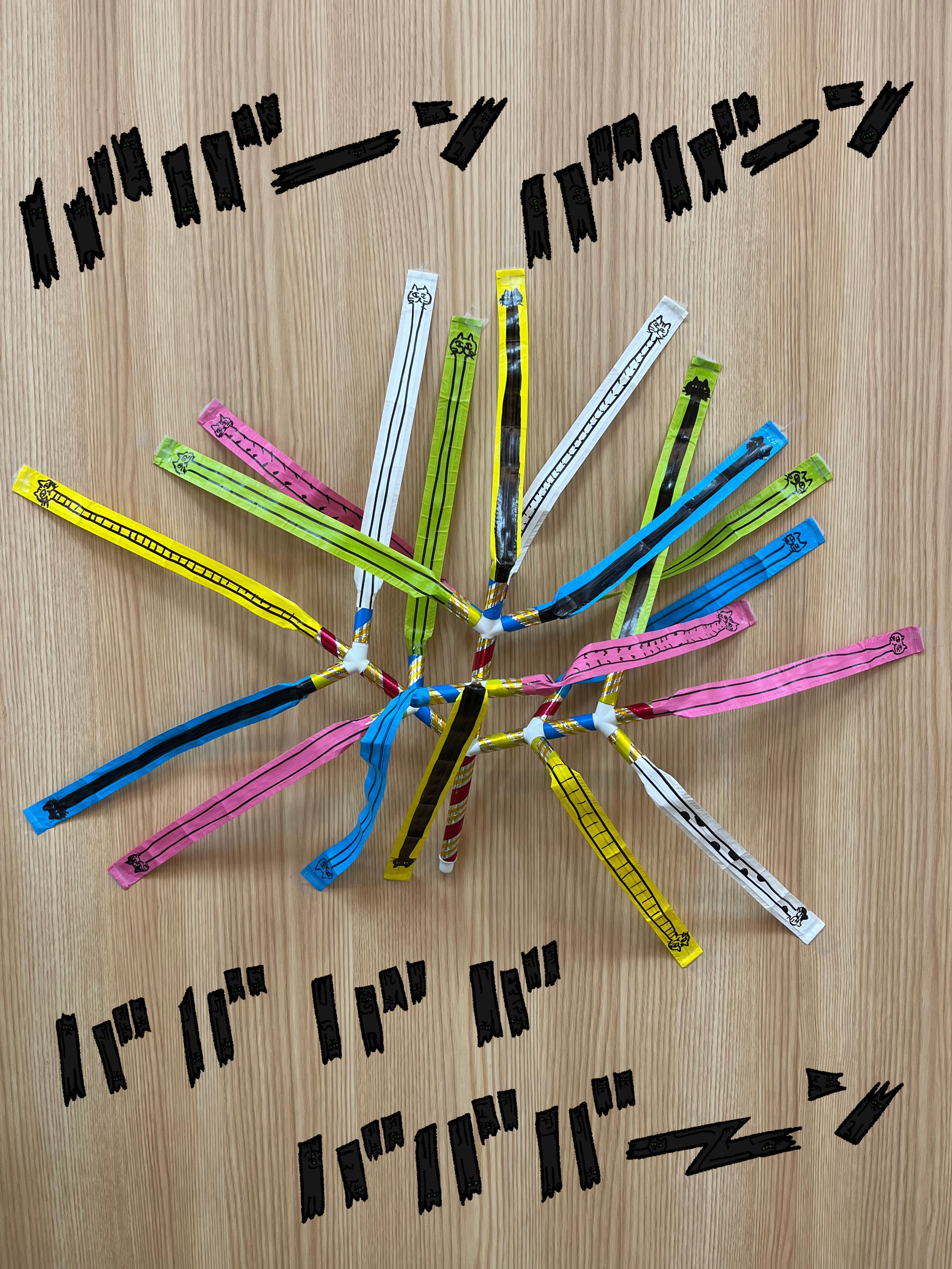 地獄のピーヒャラリミテッドエディション。19本のピーヒャラが吹く者の肺活量を試す