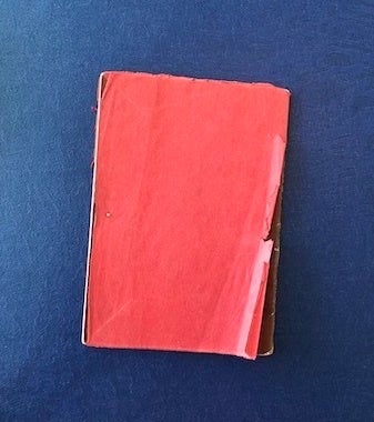 持ち歩いた赤い詩のノート