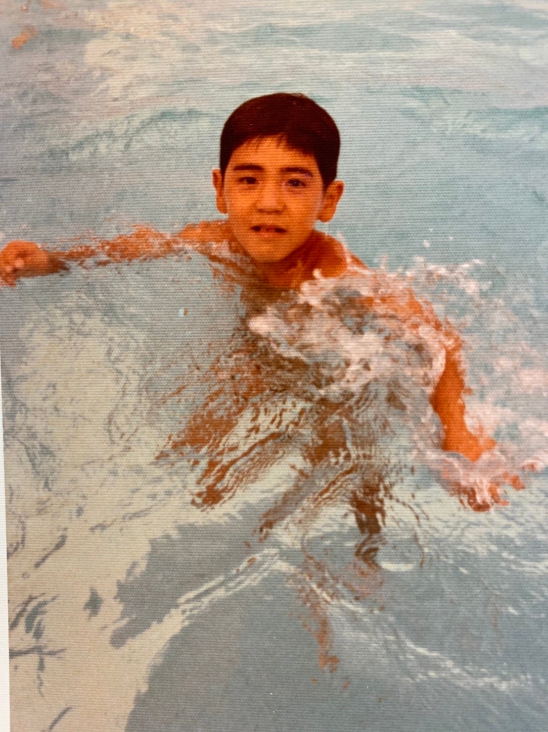 本人提供　少年時代