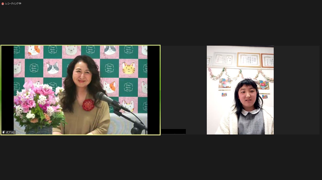 ▲読者との質問コーナーも実施。先生とファンとの交流の場となりました。