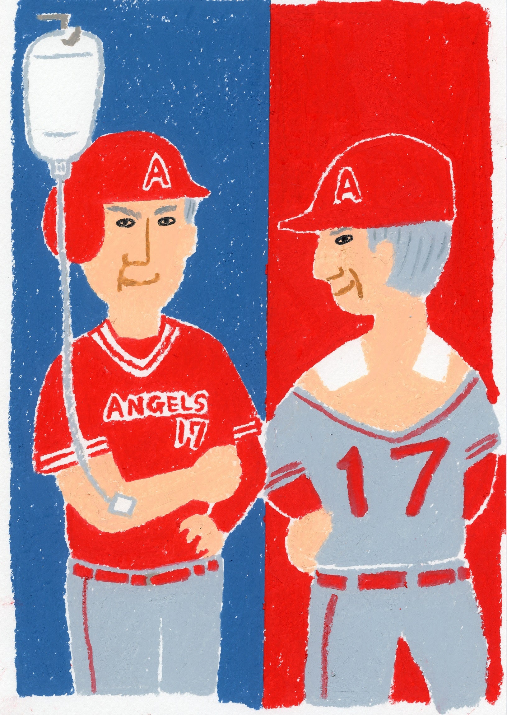 実は 俺点滴、湿布の二刀流