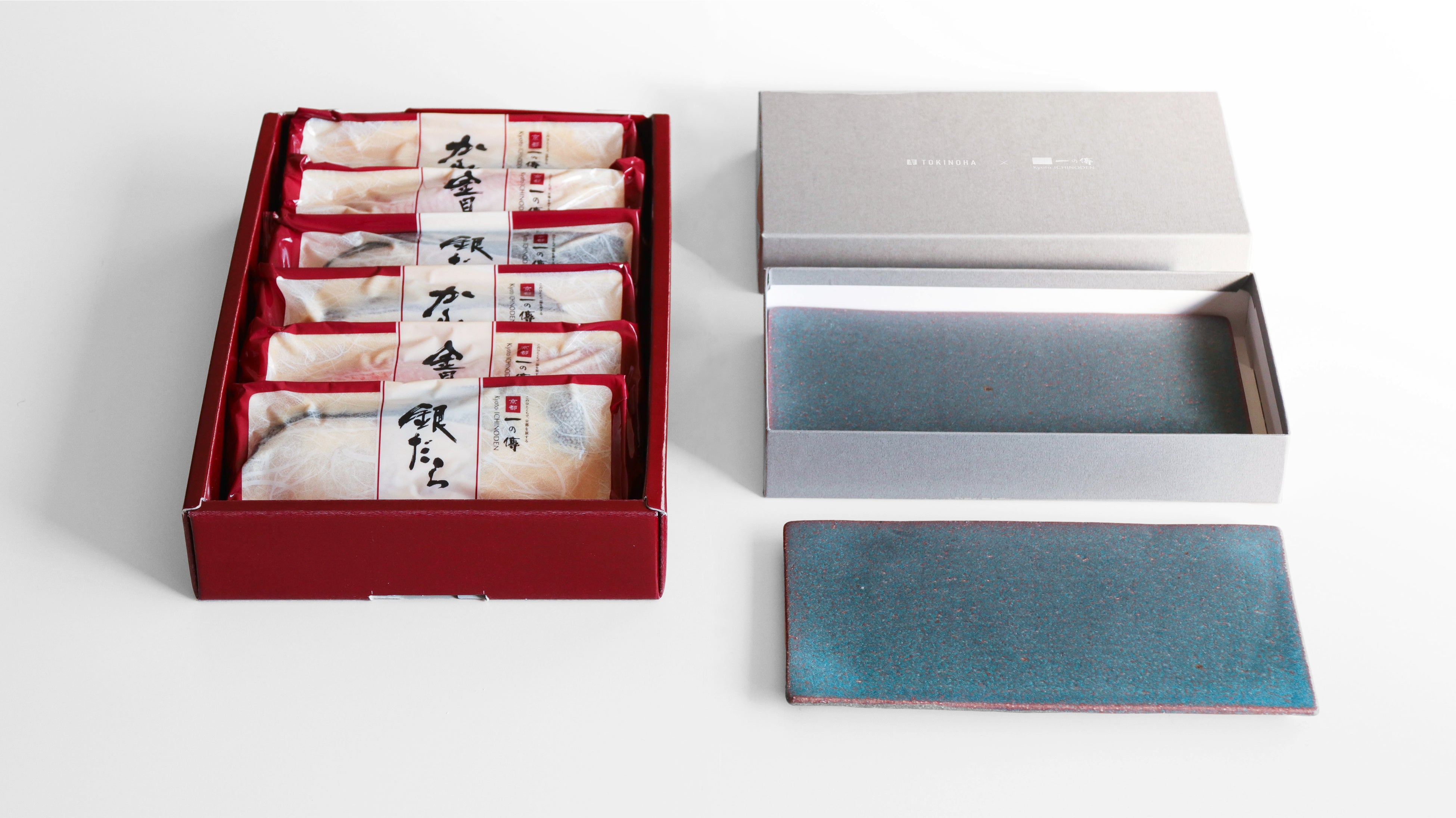 TOKINOHA×京都一の傳 魚皿＆西京漬セット