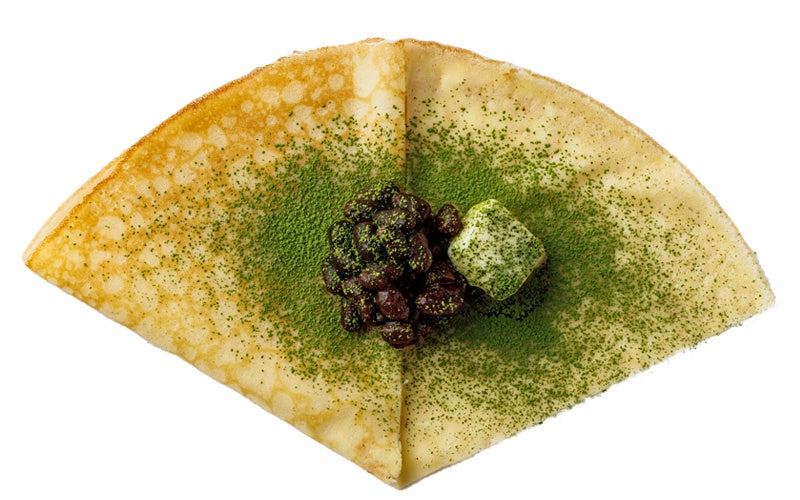 発酵クレープ 抹茶とあんこ