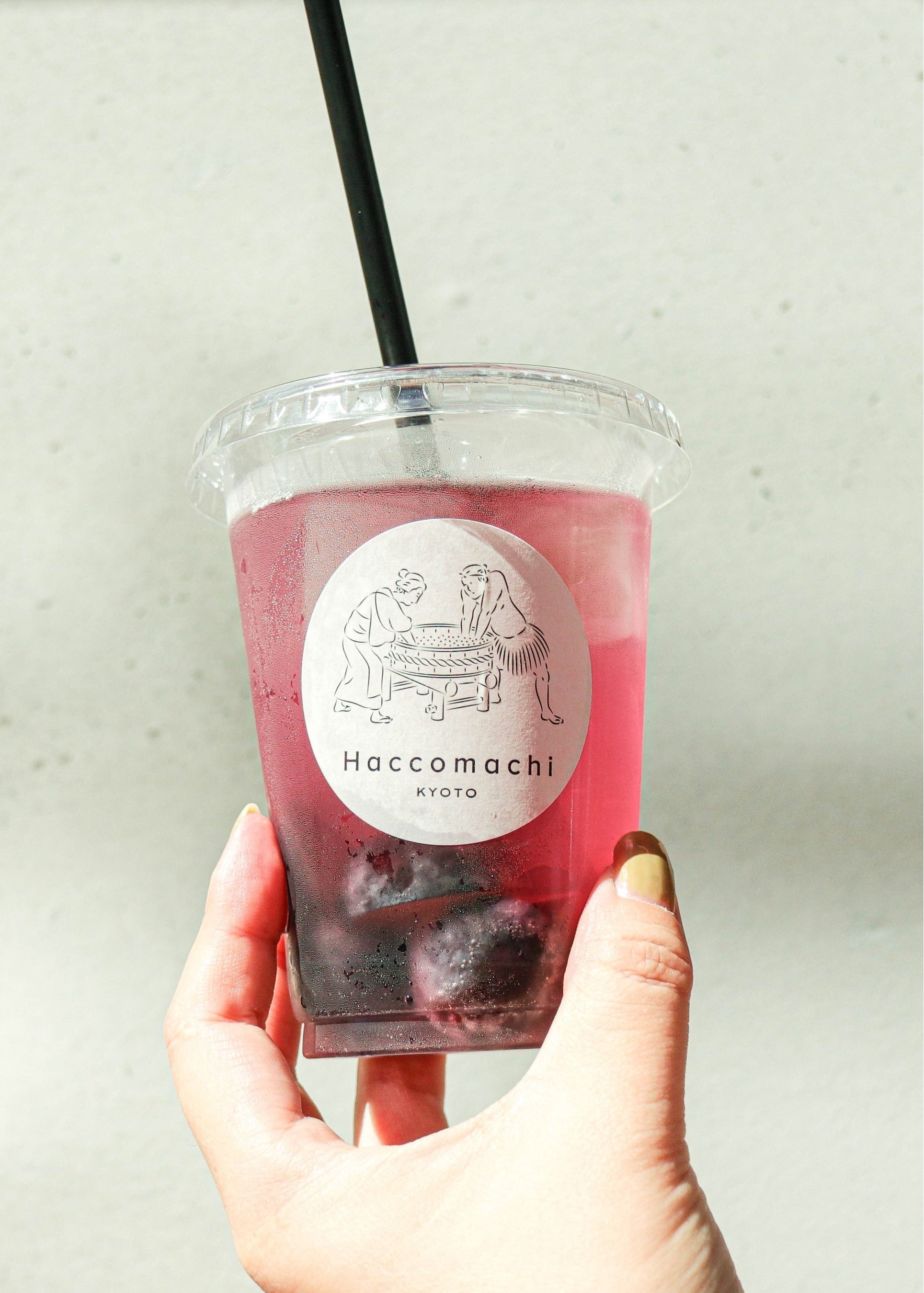 季節の果実酢ソーダ