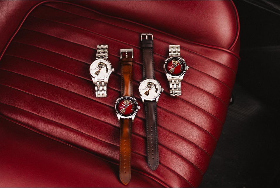 ハミルトン】「ジャズマスター オープン ハート」からクラフツ ハミルトン】「ジャズマスター オープン ハート」からクラフツ