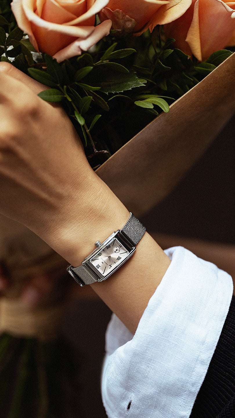 ハミルトン】クラシックなデザイン、新鮮なカラー アールデコに