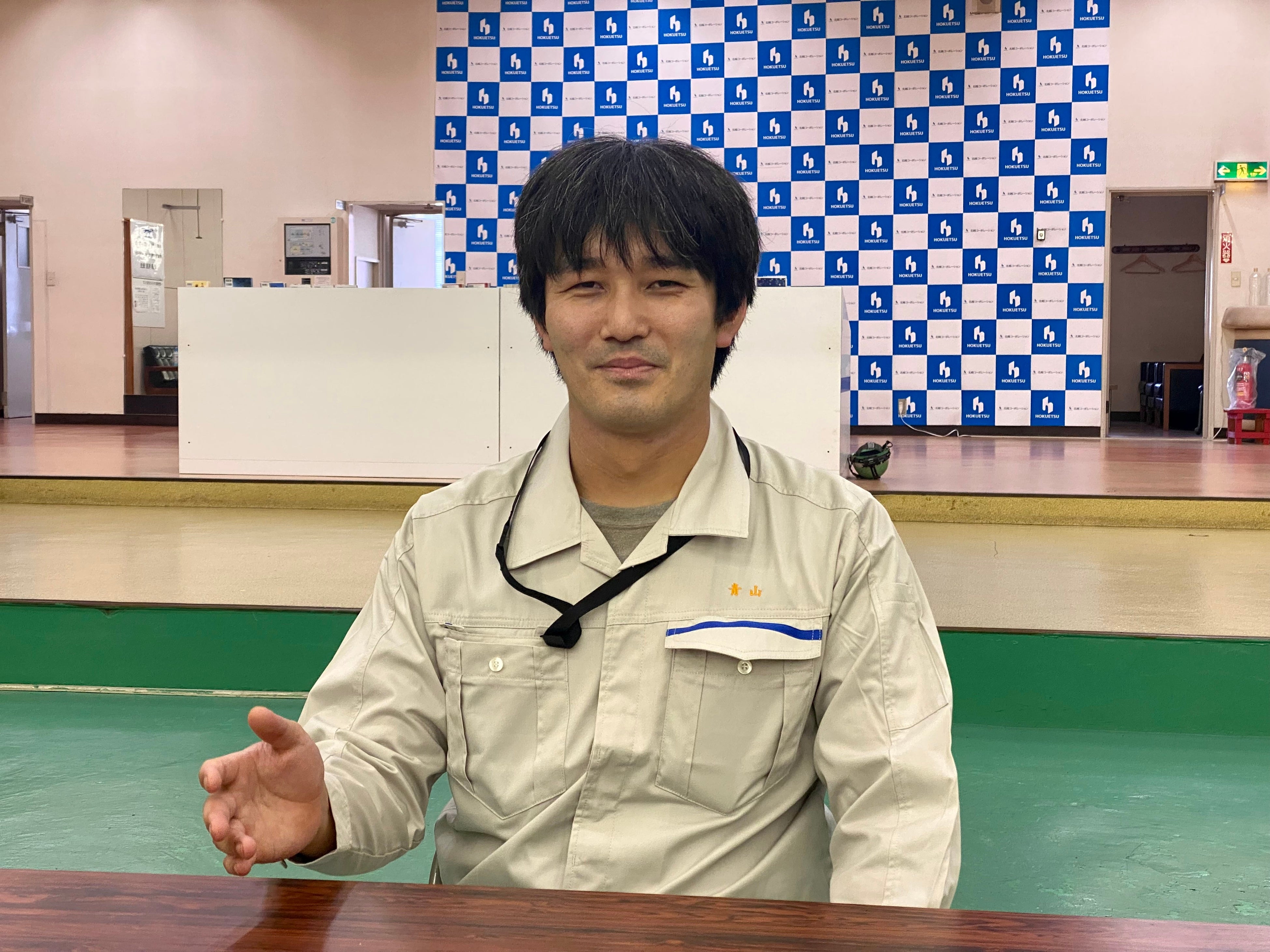 北越コーポレーション株式会社　洋紙・白板紙事業本部　新潟工場 原動部汽力課　青山氏 