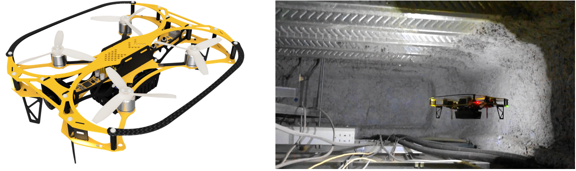 （「IBIS」本体と飛行する様子）