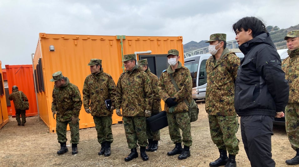 南海トラフ地震を想定した大規模訓練「南海レスキュー訓練」に参加陸上自衛隊中部方面隊と連携し、各種検証を実施 | 株式会社Liberawareのプレスリリース
