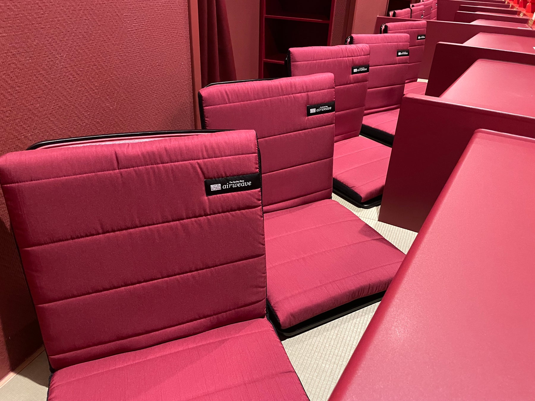 「エアウィーヴ 座 クッション 南座」