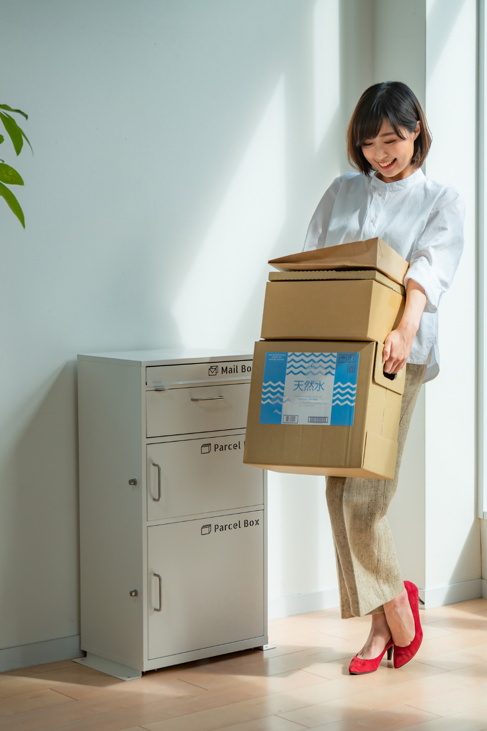 不在時にもたくさん受け取り可能