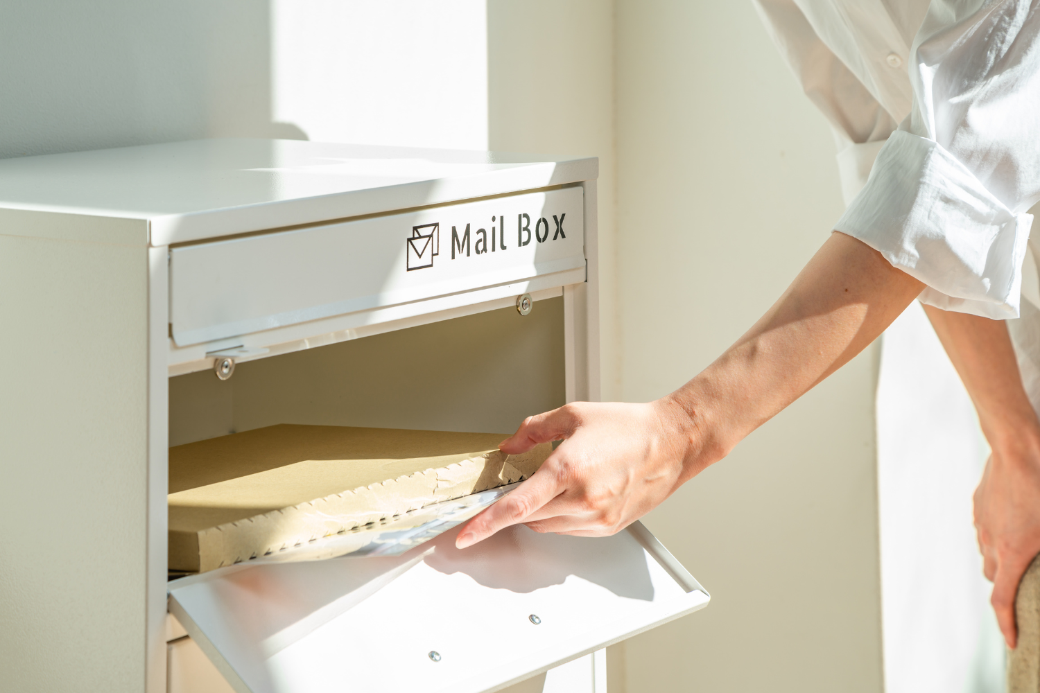 投函型の荷物の受取可能