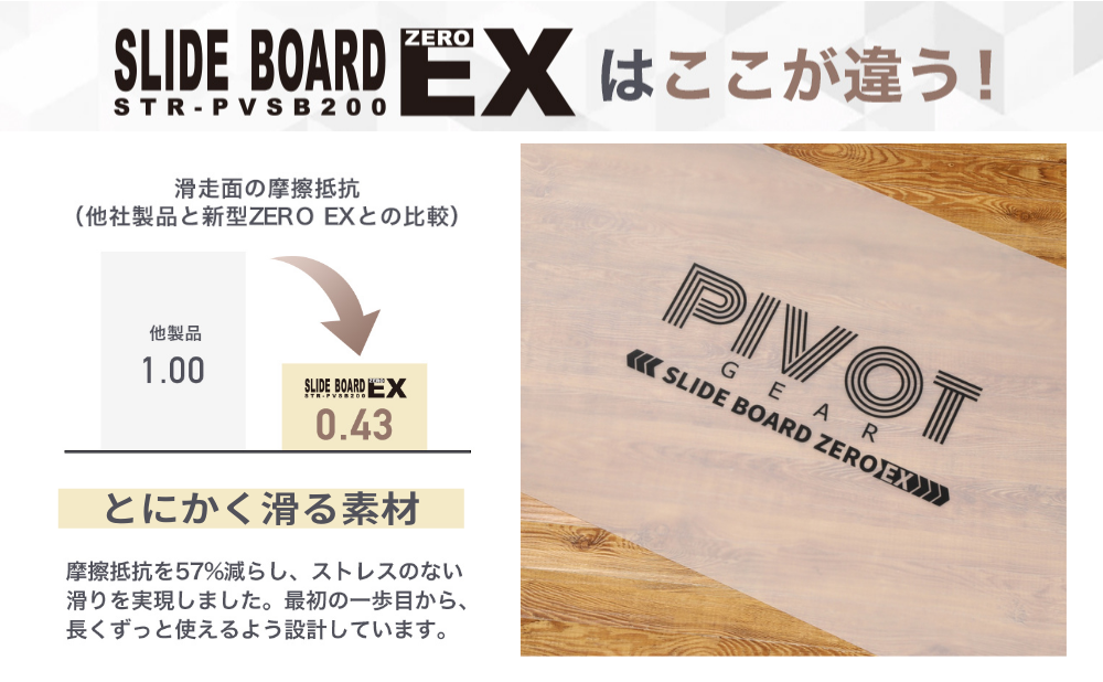 スライドボードZERO EX