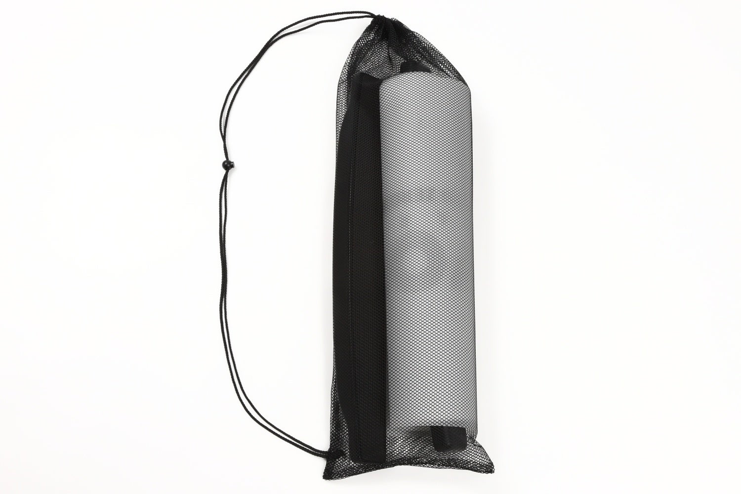 メッシュバッグ付きで持ち運びやすい