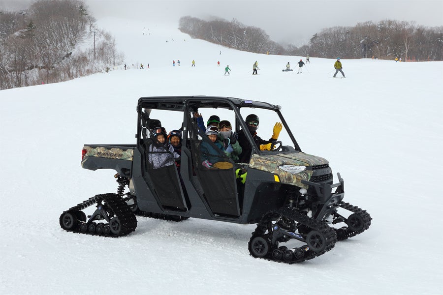 雪上バギー