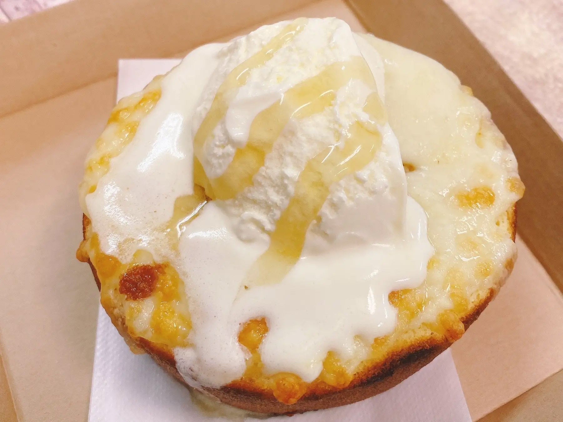 レストランで焼きバウム販売