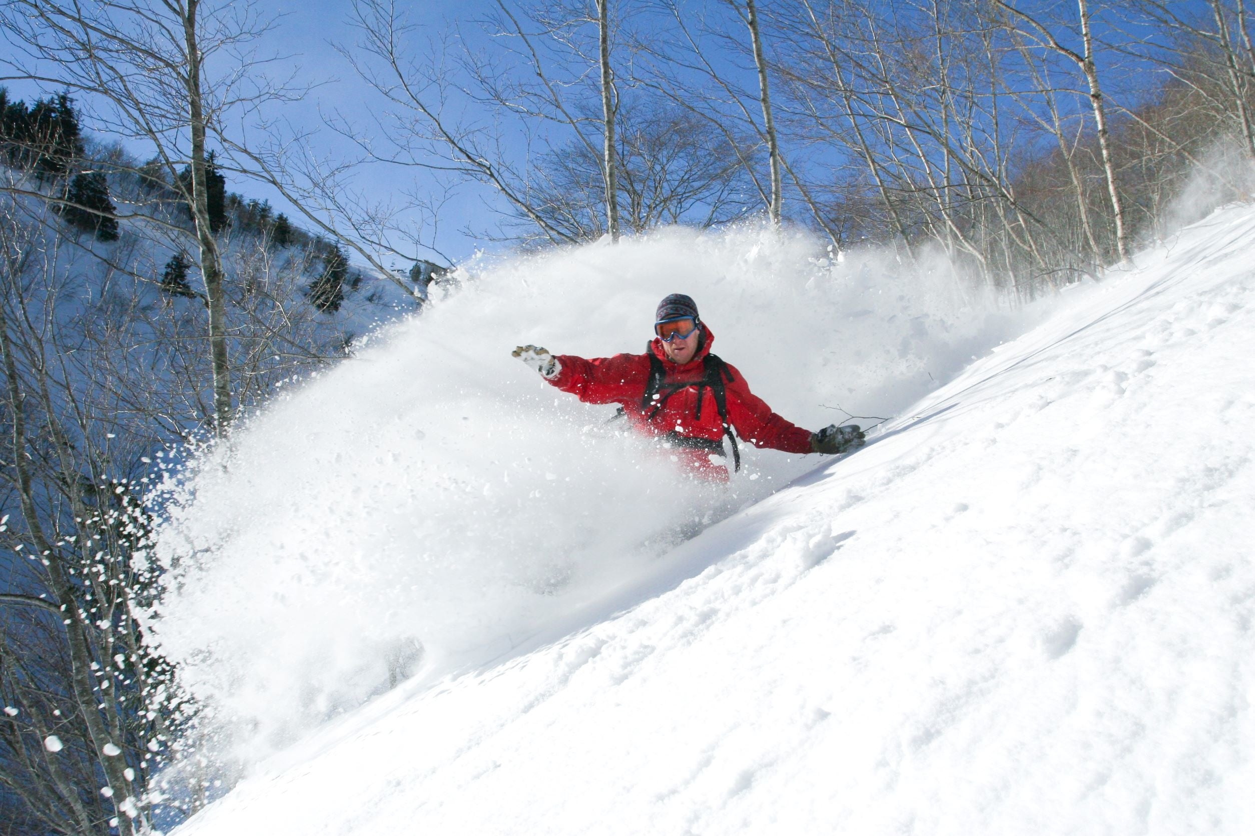 八方尾根パウダー