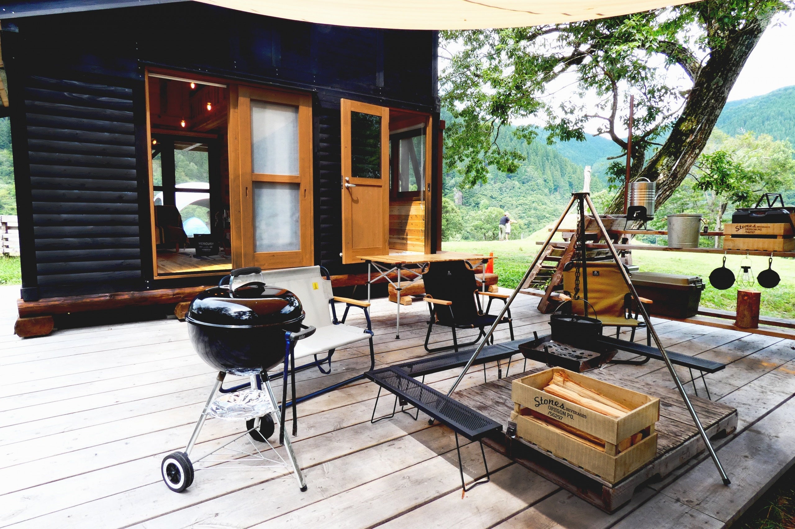 グランピングコテージ